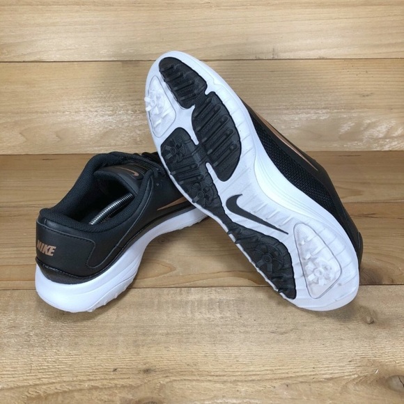 NEW Nike Vapor leather golf shoes/cleats rose gold - Picture 7 of 9